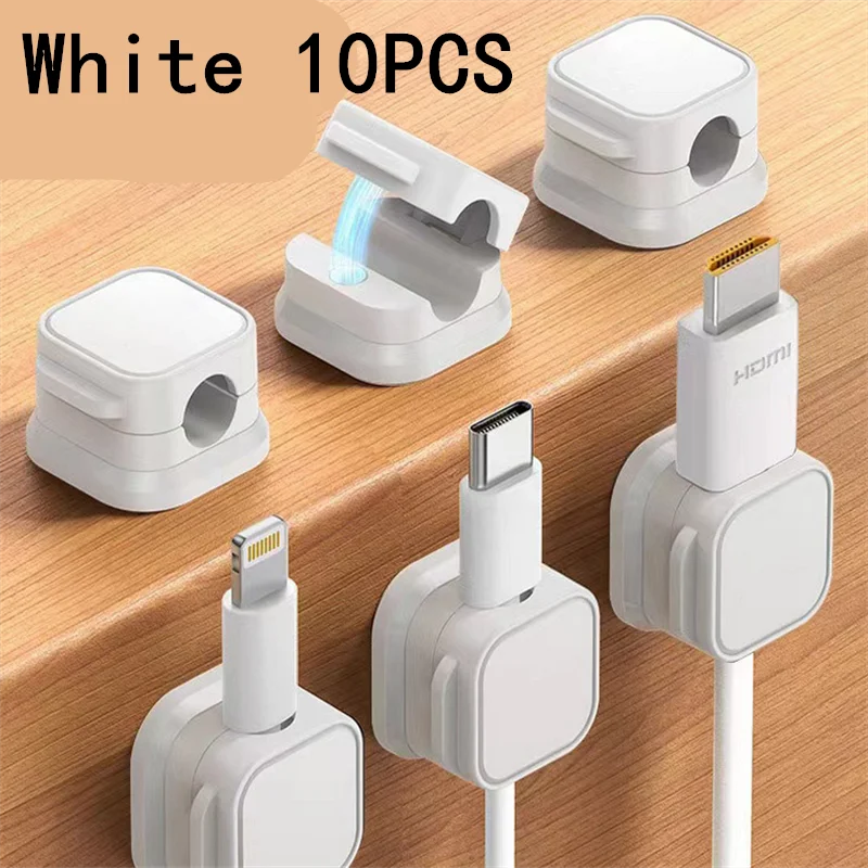 Adhesive cable organiser