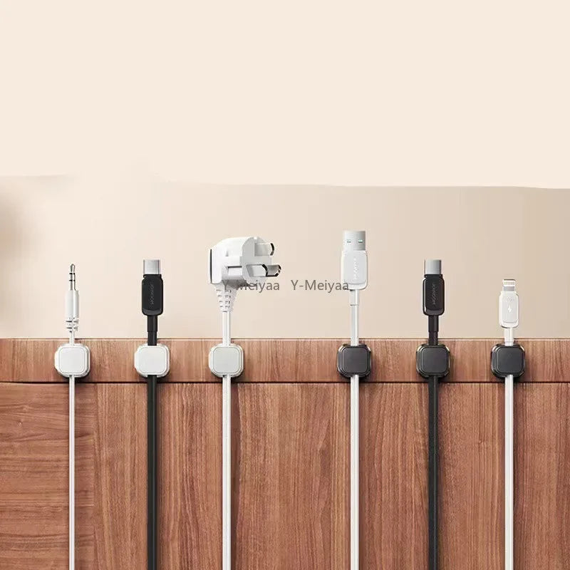 Adhesive cable organiser