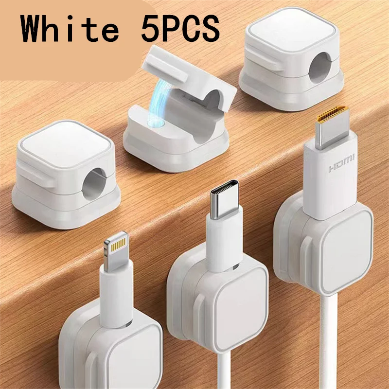 Adhesive cable organiser