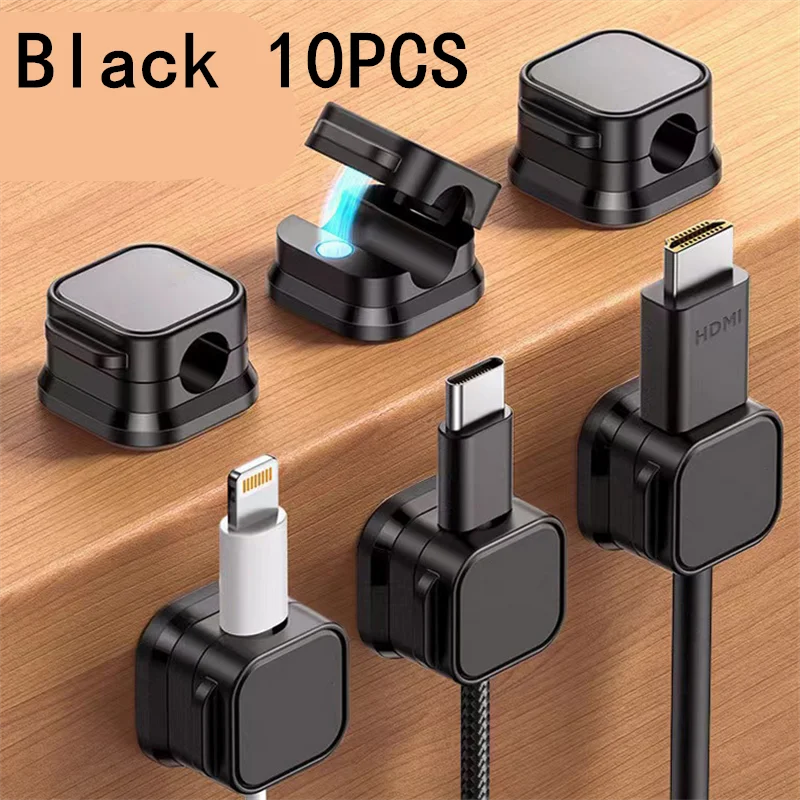 Adhesive cable organiser