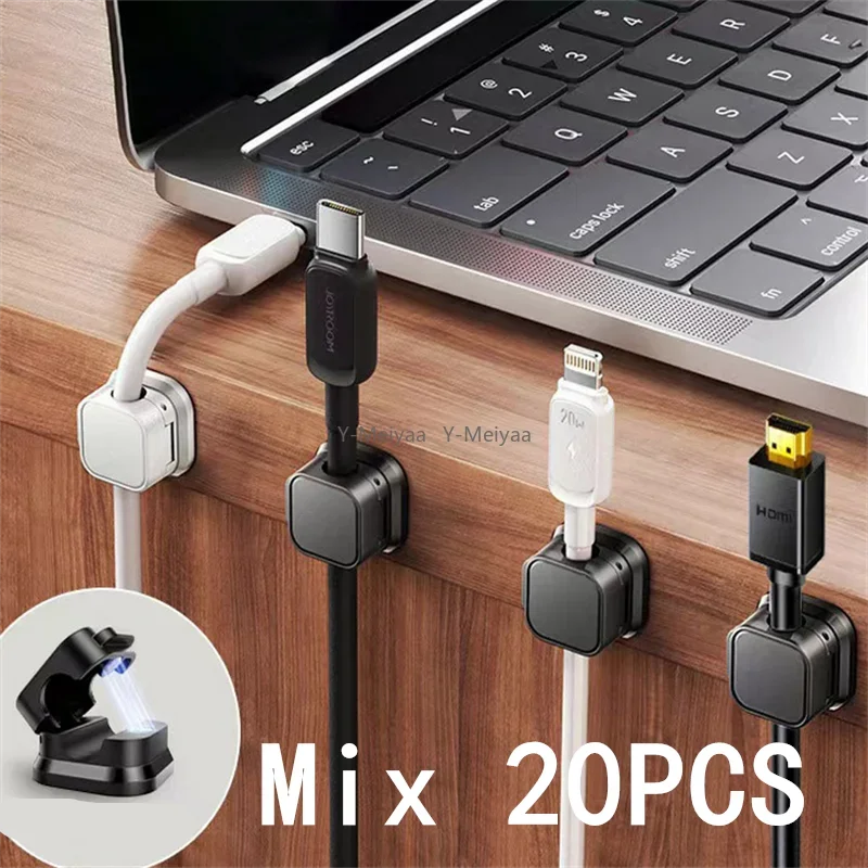 Adhesive cable organiser
